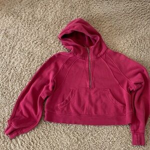 Lululemon Oversized 1/2Zip Scuba Hoodie
